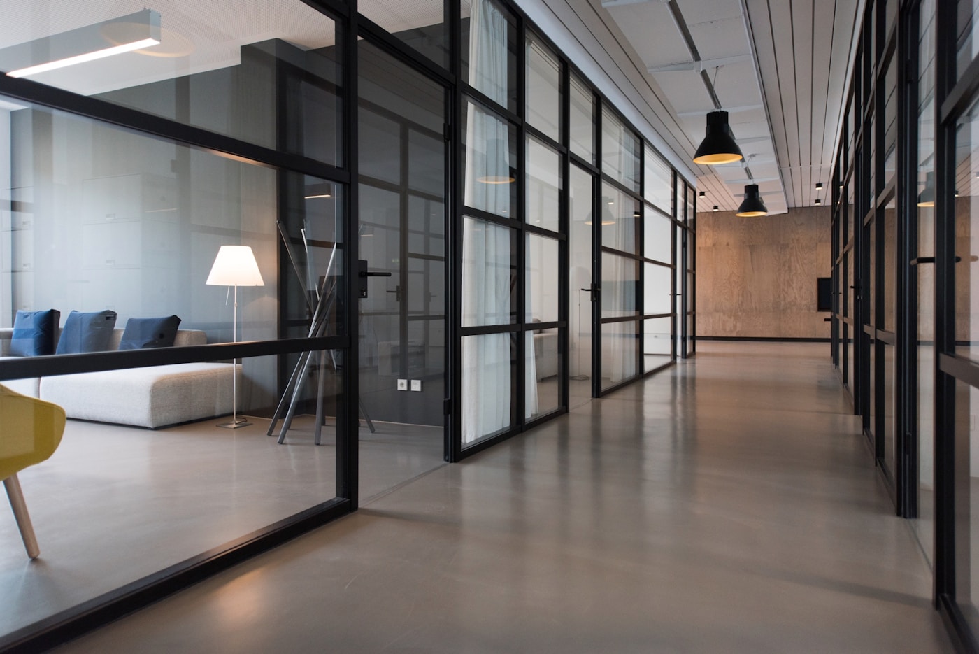 Landing page wireframes reviewed in the AdBloom daylight office